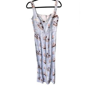 Emilia Wickstead Nautical Ships Linen blue Jumpsuit 6